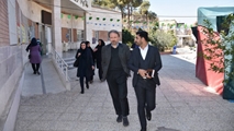 بازدید از وزارت بهداشت و درمان آموزش پزشکی از واحد توانبخشی درمانگاه قطب الدین