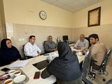 برگزاری جلسه هماهنگی بمناسبت روز پزشک و روز کارمند
