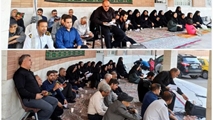 مراسم زیارت عاشورا و عزاداری در پنجمین روز از محرم